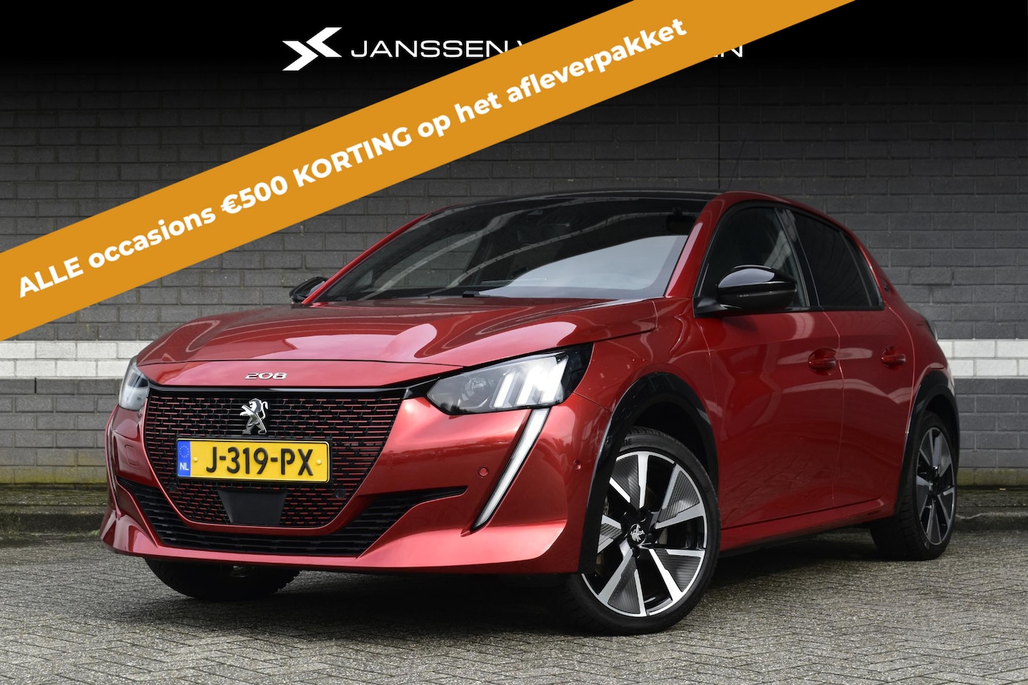 Peugeot e-208 - EV GT 350 50 kWh / Stoelverwarming / Apple Carplay / LED Koplampen - AutoWereld.nl