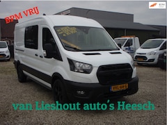 Ford Transit - 350L Dubbele Cabine 15 km 12 inch scherm Trend