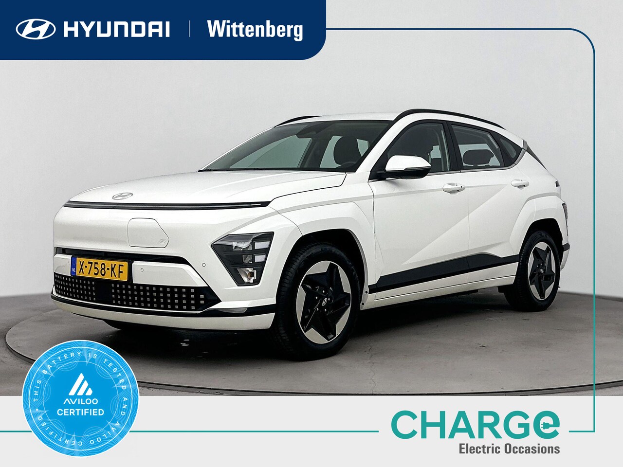 Hyundai Kona Electric - Comfort 65.4 kWh | Warmtepomp | V2L | SoH 99,1% | Adaptive cruise | Navigatie | Camera | - AutoWereld.nl