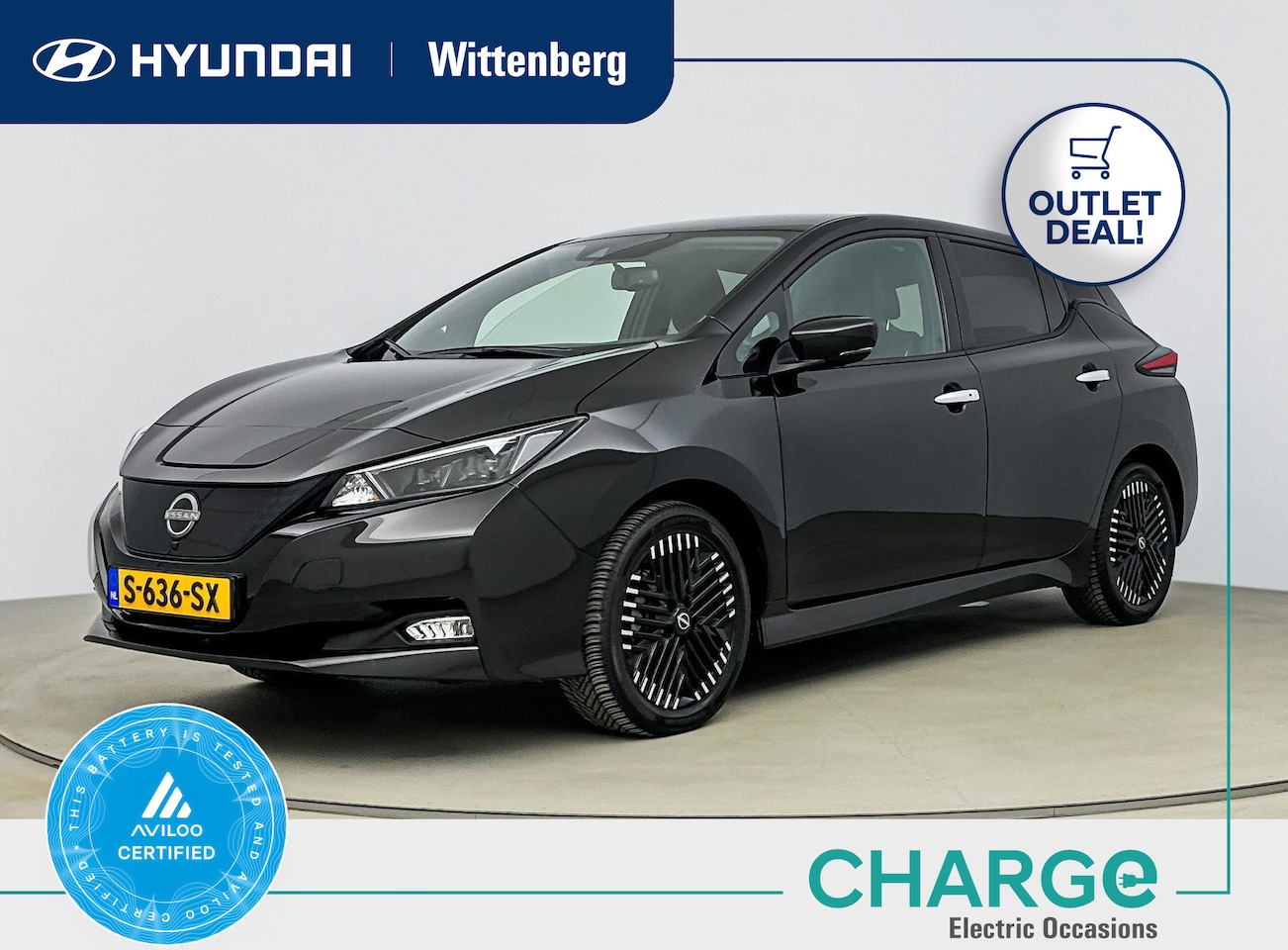 Nissan LEAF - N-CONNECTA 39 kWh | SOH 93% ! | NAVI | CLIMA | CAMERA  | 17'' LMVELGEN | PRIVACY GLASS | S - AutoWereld.nl