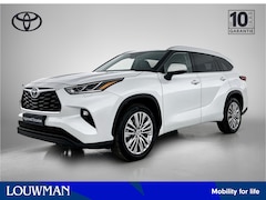 Toyota Highlander - 2.5 AWD Hybrid Executive | Afn. trekhaak | Leder | Dodehoek ass. | Elek. achterklep |