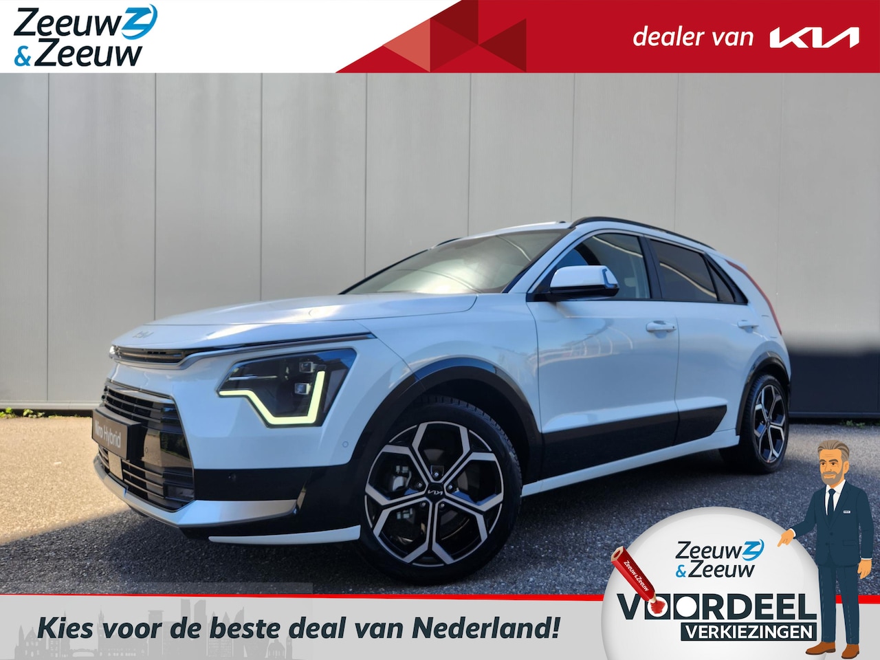 Kia Niro - 1.6 GDi Hybrid ExecutiveLine Enkele op voorraad bel voor info | Incl €3.250,- inruilpremie - AutoWereld.nl