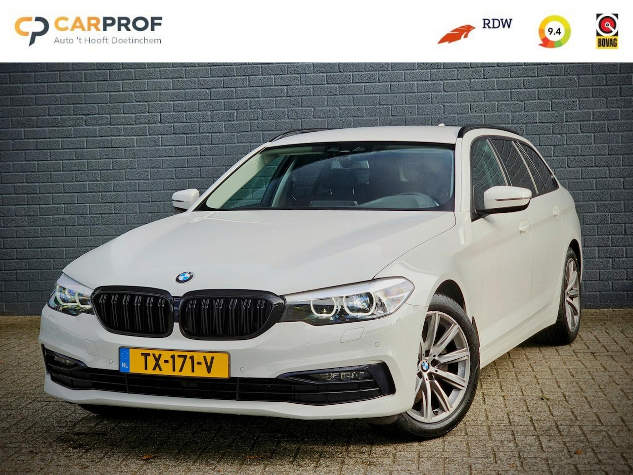 BMW 5-serie Touring - 520i High Executive SPORTLINE / TREKHAAK / AUTOMAAT - AutoWereld.nl