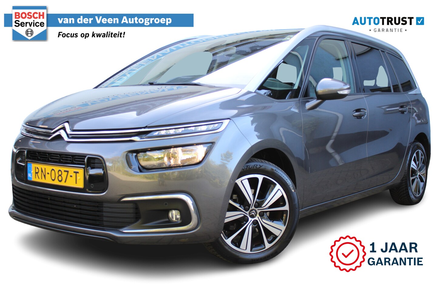 Citroën Grand C4 Picasso - 1.2 PureTech Business | Incl. 12 maanden Garantie | Trekhaak | Navigatie | Cruise controle - AutoWereld.nl
