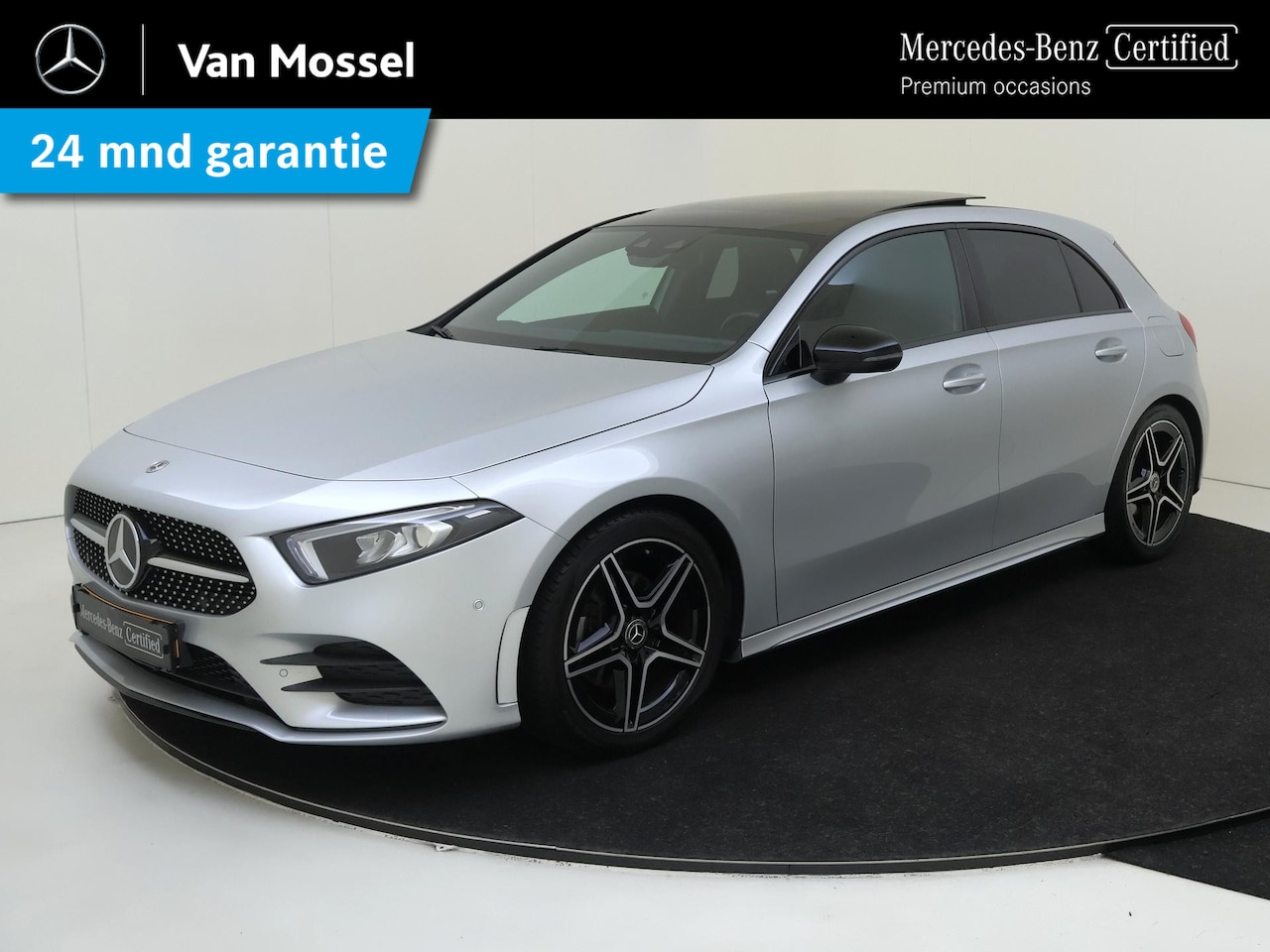 Mercedes-Benz A-klasse - 180 Business Solution AMG / Stoelverwarming / Achteruitrijcamera / Night-Pakket / Panaroma - AutoWereld.nl