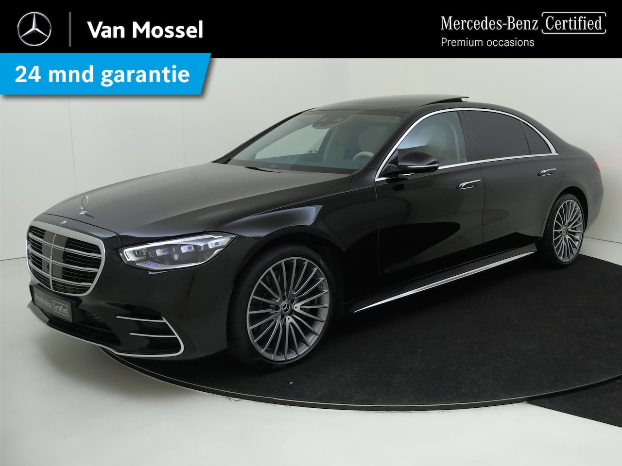 Mercedes-Benz S-klasse - 580 4MATIC Lang AMG Line V8/ Panoramadak/ 21 inch/ First Class/ Achterasbesturing - AutoWereld.nl