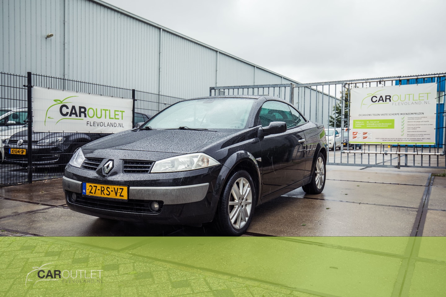 Renault Mégane coupé cabriolet - NIEUWE APK 2.0-16V Privilège Luxe Goede Hardtop-Cabrio met vele extra's Nette wagen , dak - AutoWereld.nl