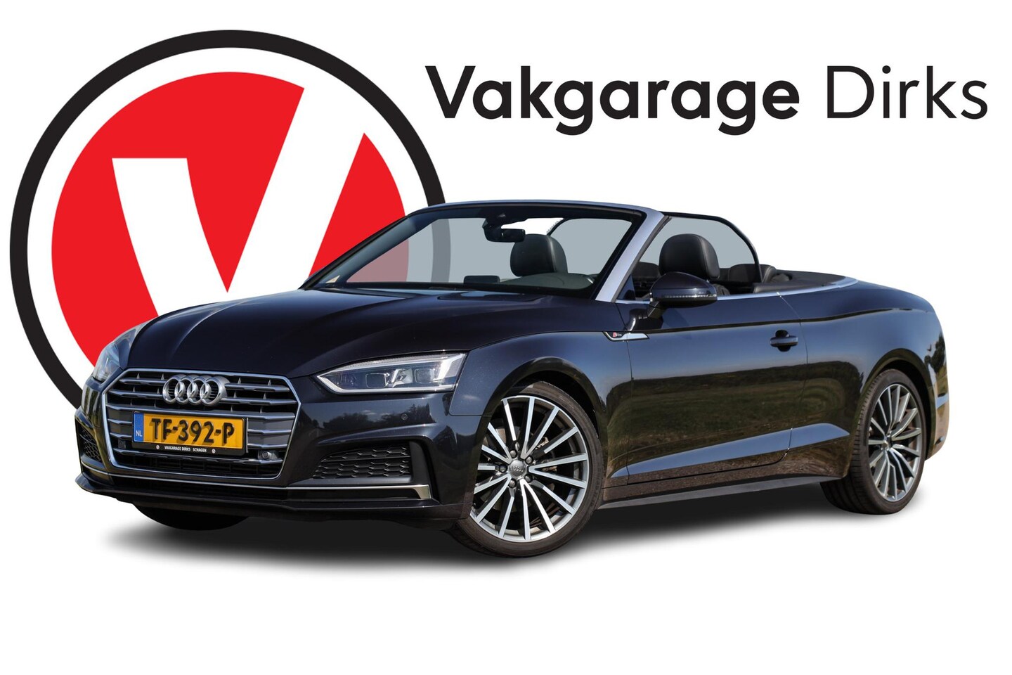 Audi A5 Cabriolet - 2.0 40 TFSI Aut-7 S-Line ✅ Full-LED ✅ Leder ✅ Stoelverwarming - AutoWereld.nl