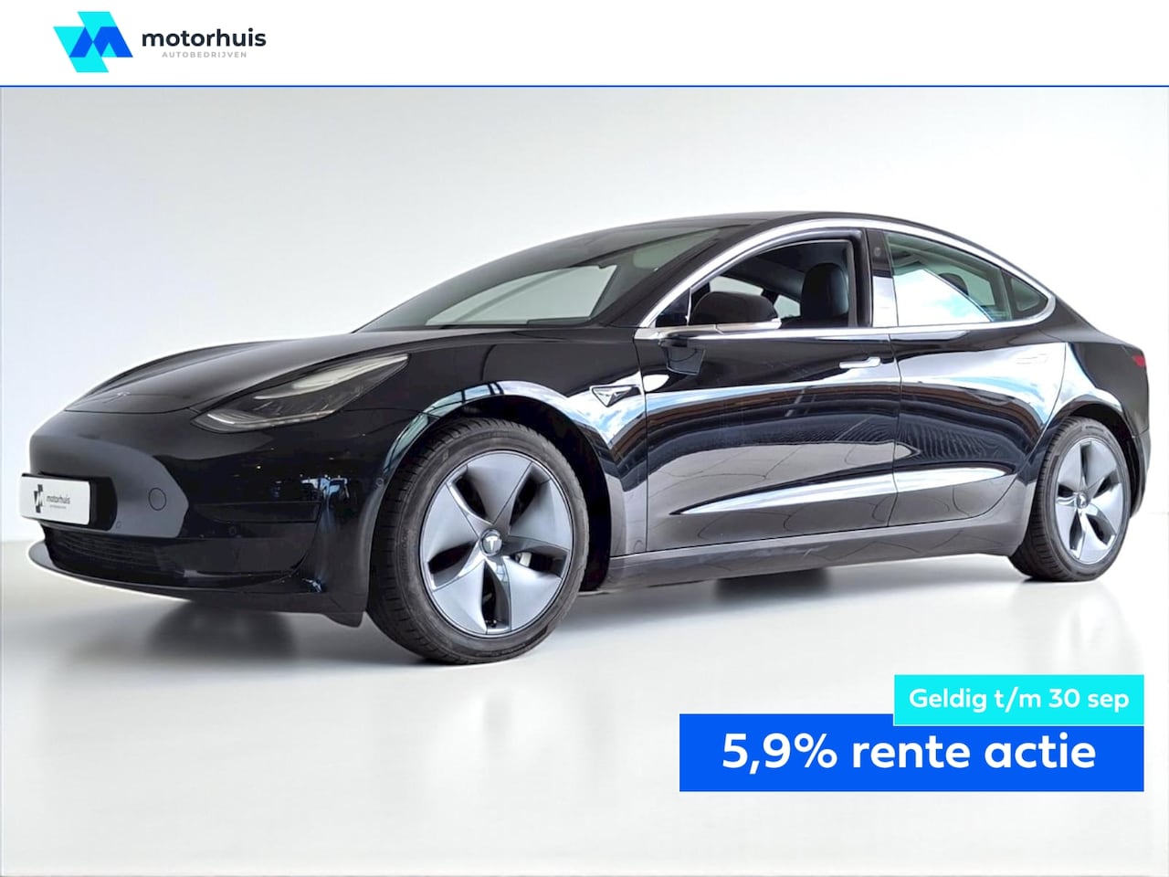 Tesla Model 3 - Standard Plus RWD 60 kWh NAVI LEDER LED STOELV CAMERA - AutoWereld.nl