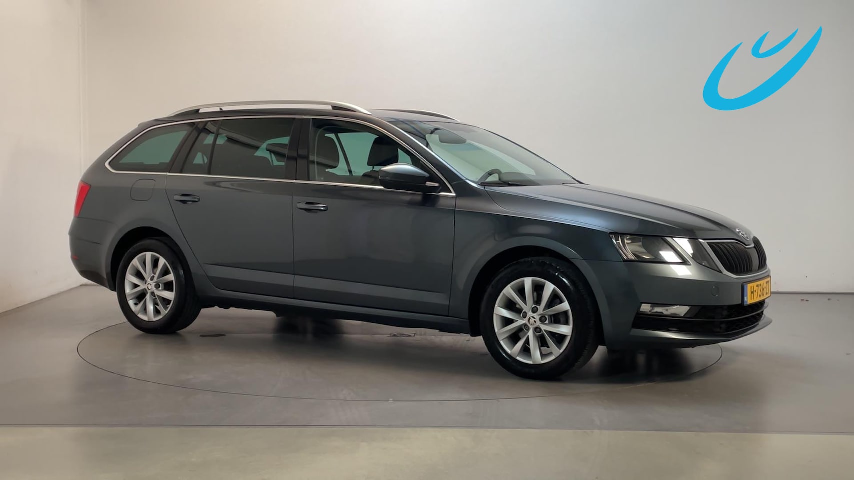 Skoda Octavia Combi - 1.5 TSI 150pk DSG Greentech Business Edition Leder-Stof Stoelverwarming - AutoWereld.nl