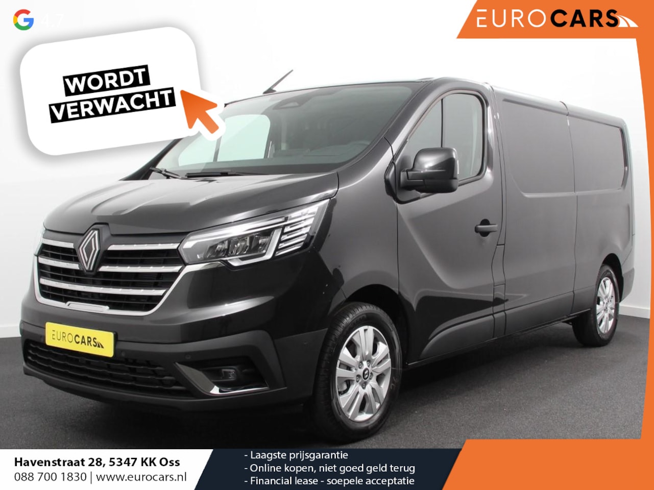 Renault Trafic - 2.0 Blue dC1 150 T30 L2H1 Advance Navigatie bluetooth DAB Camera Airco Trekhaak Houten bek - AutoWereld.nl