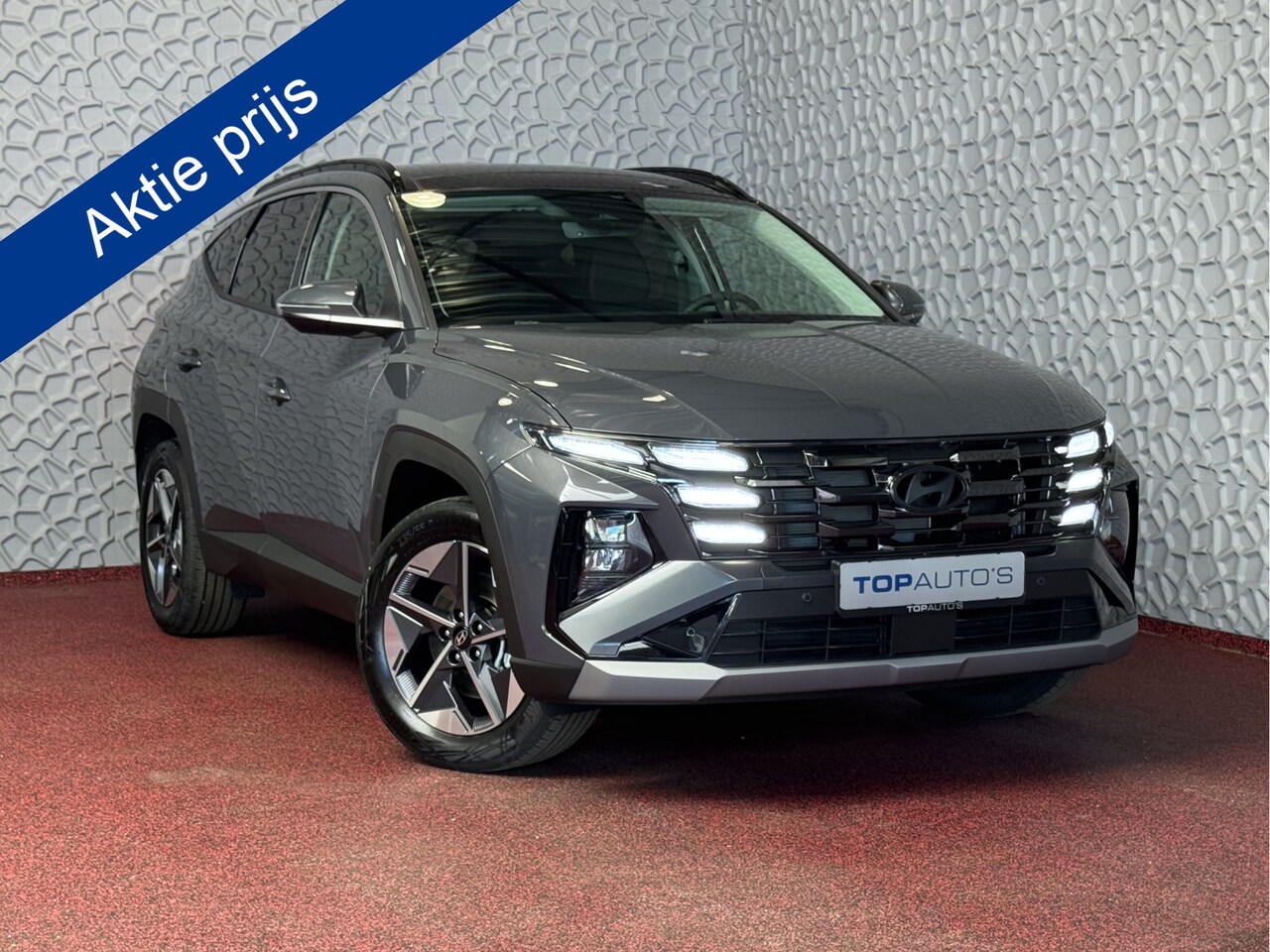 Hyundai Tucson - 1.6 T-GDI PHEV MET PANORAMA GLOEDNIEUW 252PK CAMERA CARPLAY STOELVERW. V+A PLUG IN HYBRIDE - AutoWereld.nl
