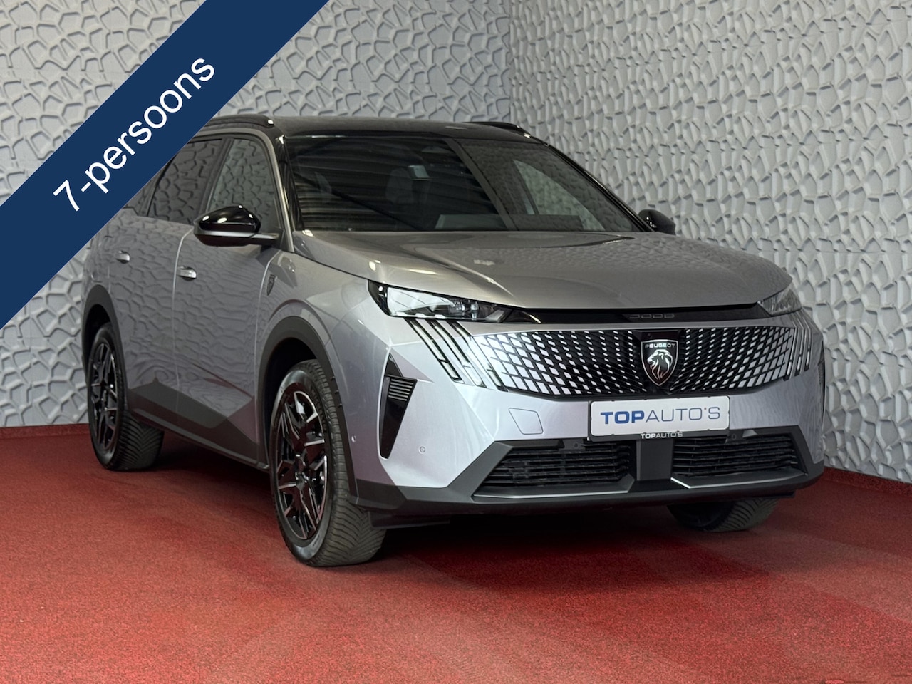 Peugeot 5008 - 1.2 HYBRID 145 GT ✅NIEUWE AUTO✅ 7PERS OPENDAK STOEL/STUUR VERW. ELEK.KLEP LED - AutoWereld.nl