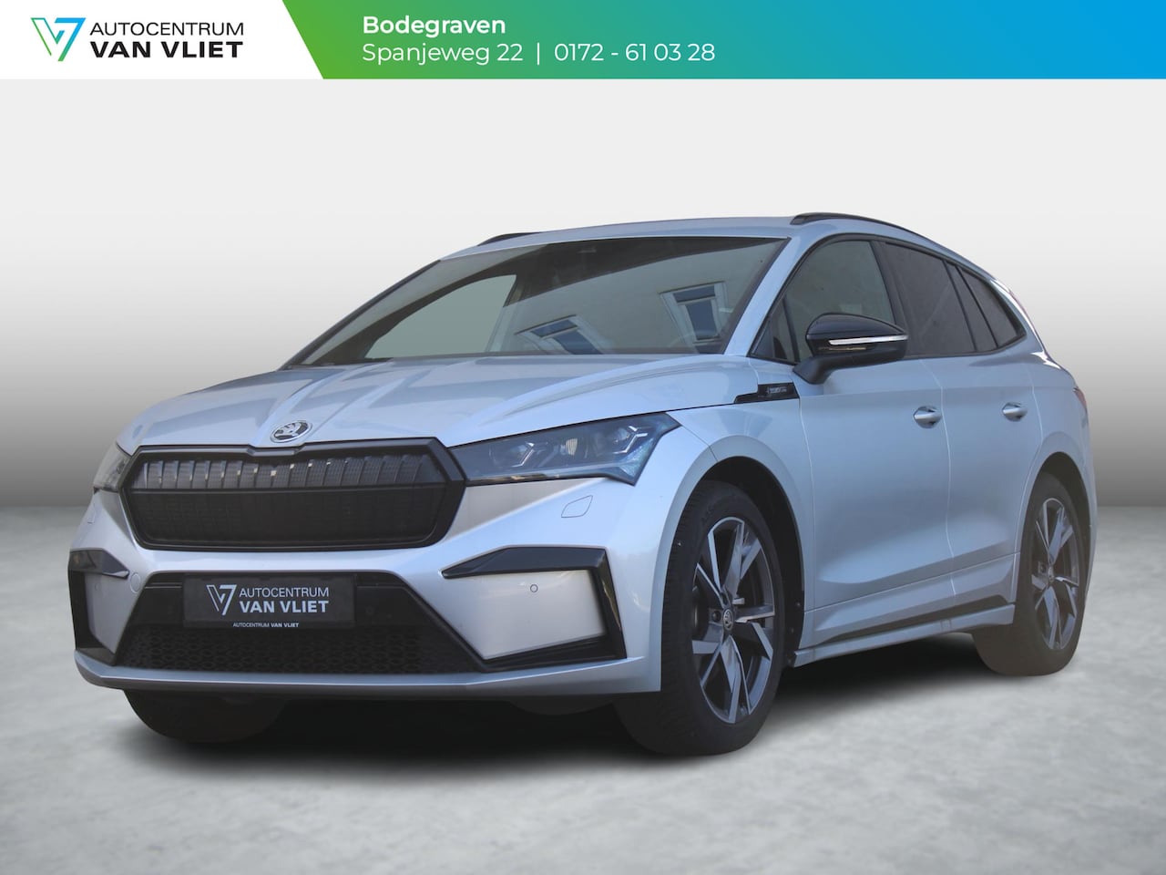 Skoda Enyaq iV - 60 Sportline | TREKHAAK WEGKLAPBAAR | NAVIGATIE | ACHTERUITRIJCAMERA | - AutoWereld.nl