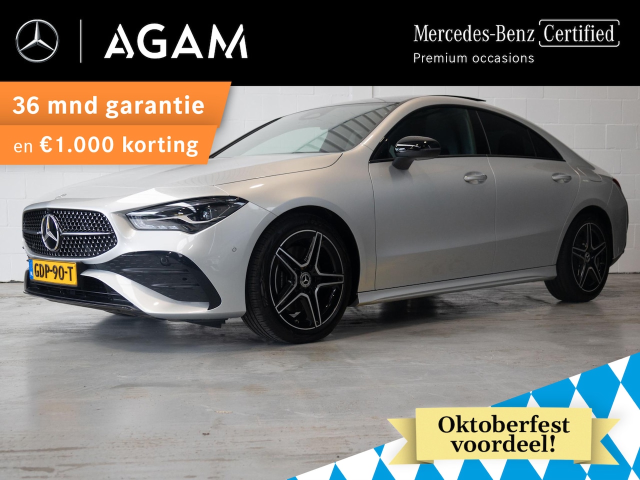 Mercedes-Benz CLA-Klasse - Coupé 200 AMG Line Premium | Panorama dak - AutoWereld.nl