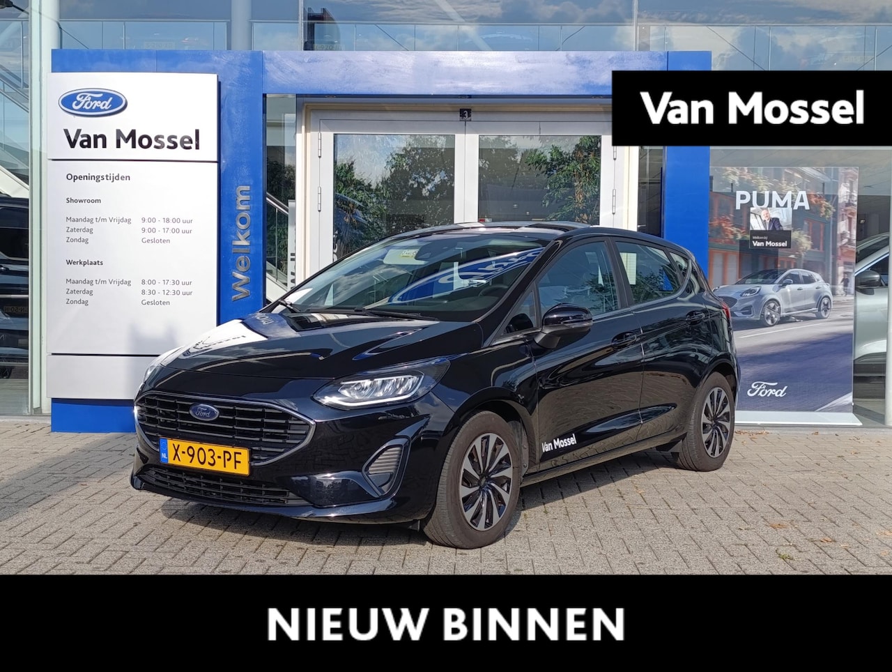 Ford Fiesta - 1.0 EcoBoost Hybrid Titanium | Stoel/stuur voorruitverwarming | Keyless-entry | Climate co - AutoWereld.nl