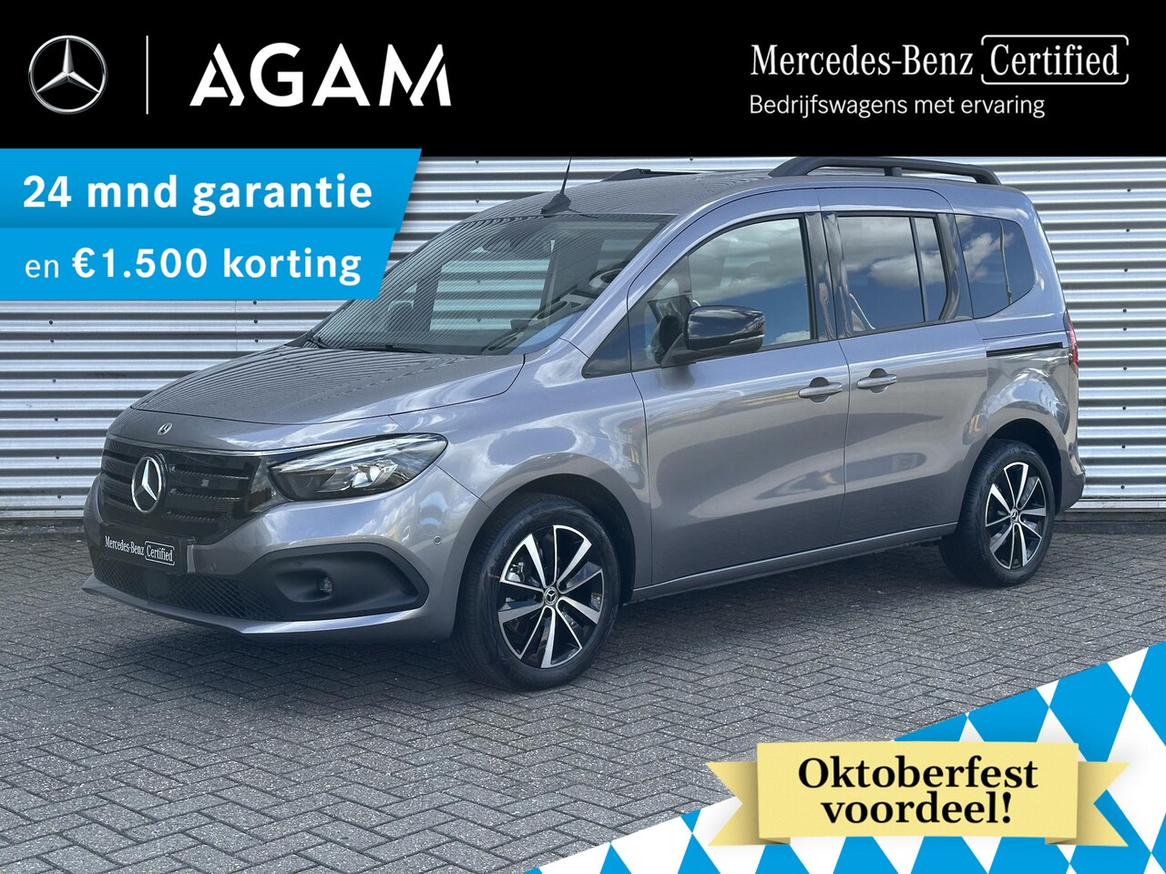 Mercedes-Benz EQT Tourer - EQT Tourer L1 200 Advanced Plus 289km Wltp Nieuwprijs € 55646,- incl btw - AutoWereld.nl