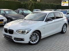 BMW 1-serie - 114i EDE Business Sport|Nieuwe Ketting + Klepseals|Parelmoer Wit|Navigatie|Xenon|Cruise co