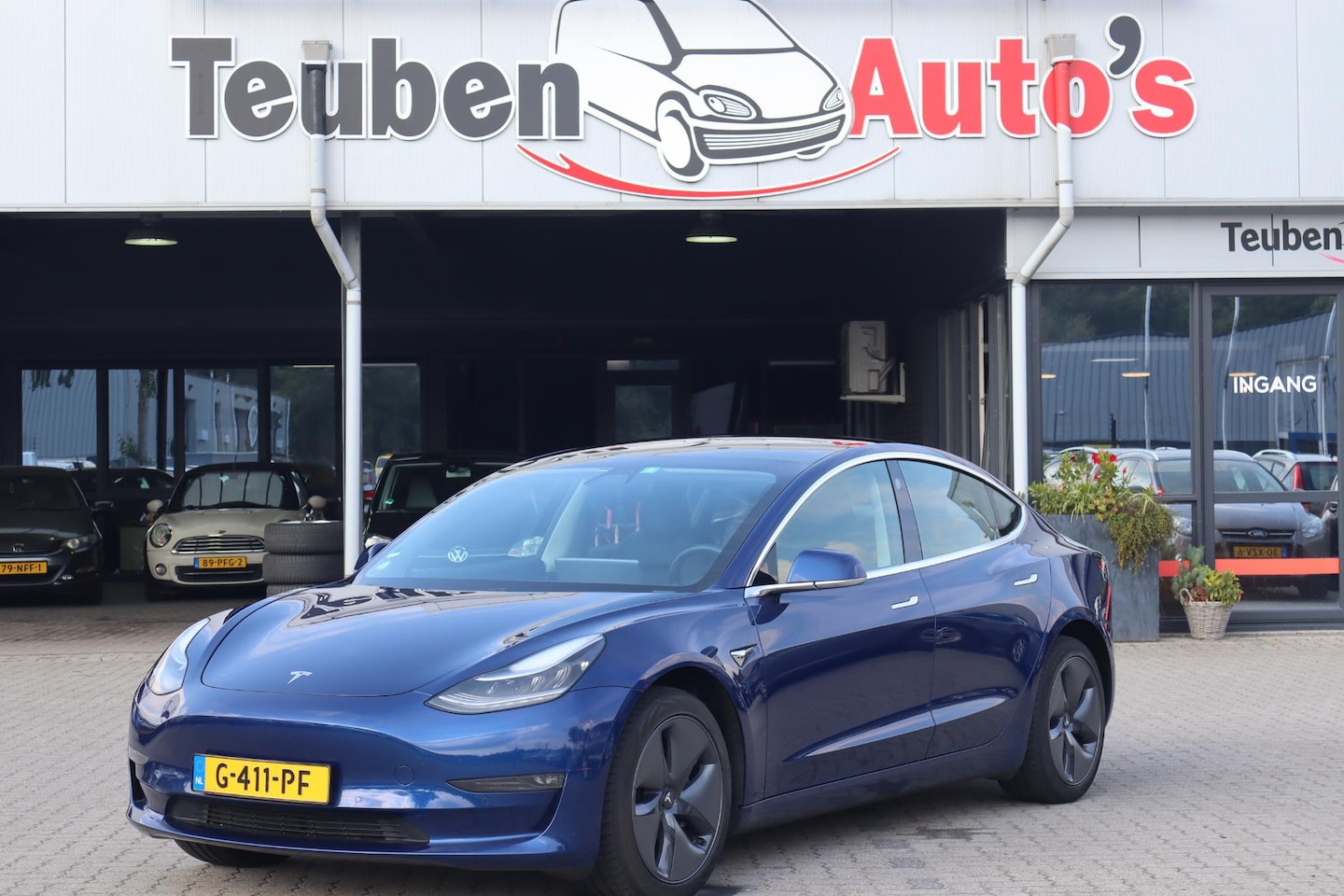 Tesla Model 3 - Long Range RWD Long Range AWD 75 kWh SOH 88%, Panoramadak, Lederen bekleding, Camera, Trekhaak, Autopilot - AutoWereld.nl