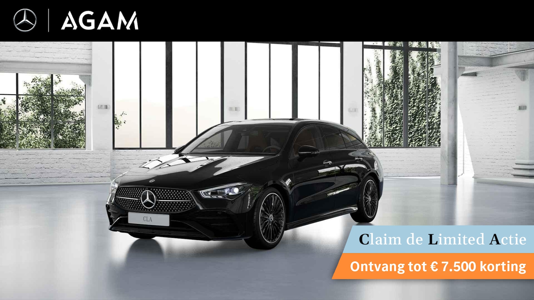 Mercedes-Benz CLA-klasse Shooting Brake - 180 Star Edition AMG Limited Panorama dak - AutoWereld.nl