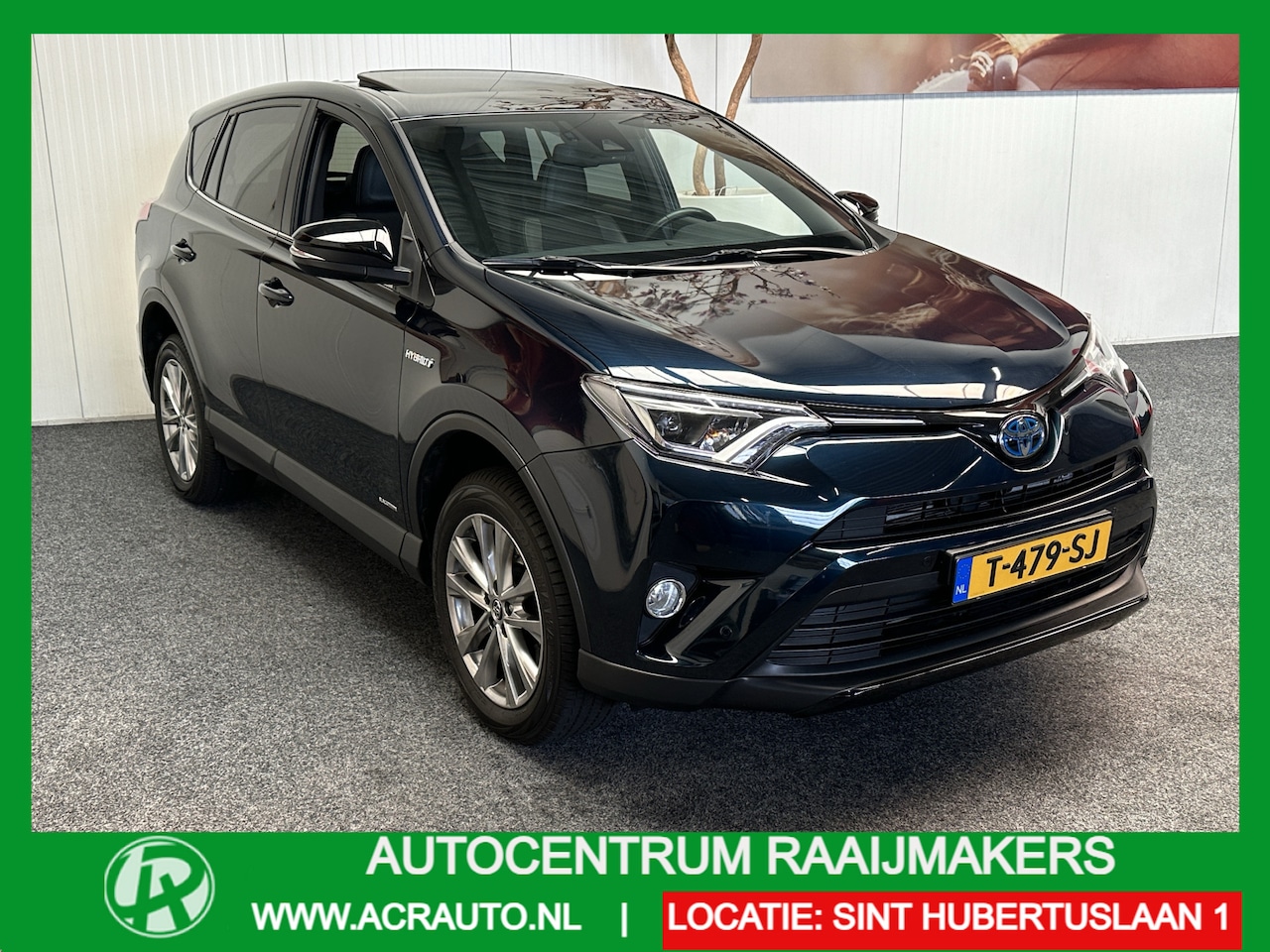 Toyota RAV4 - 2.5 HYBRID DYNAMIC EDITION NAVIGATIE CRUISE CONTROL CLIMATE CONTROL RIJSTROOKSENSOREN KEYL - AutoWereld.nl