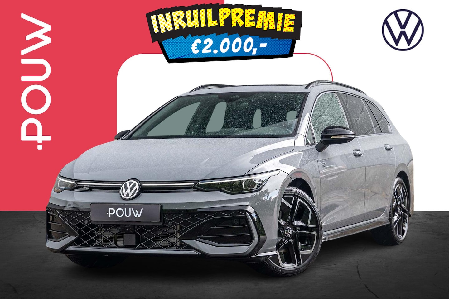 Volkswagen Golf Variant - 1.5 eTSI 150pk R-Line Edition | Panoramadak | Trekhaak Wegklapbaar - AutoWereld.nl