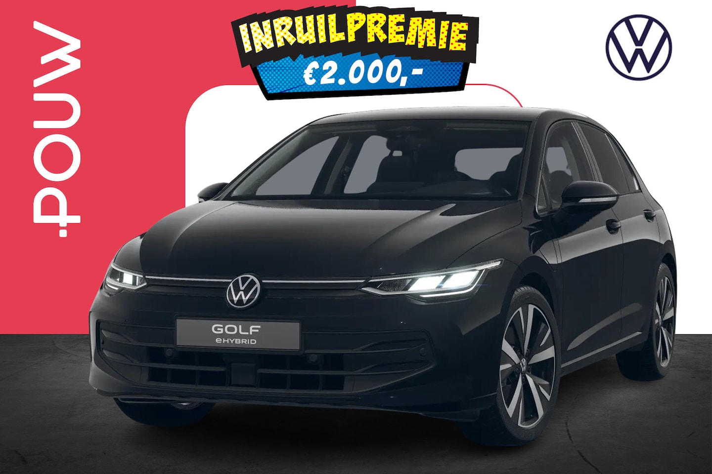 Volkswagen Golf - 1.5 eHybrid 204pk Life Edition | 18" Velgen | Trekhaak Wegklapbaar - AutoWereld.nl