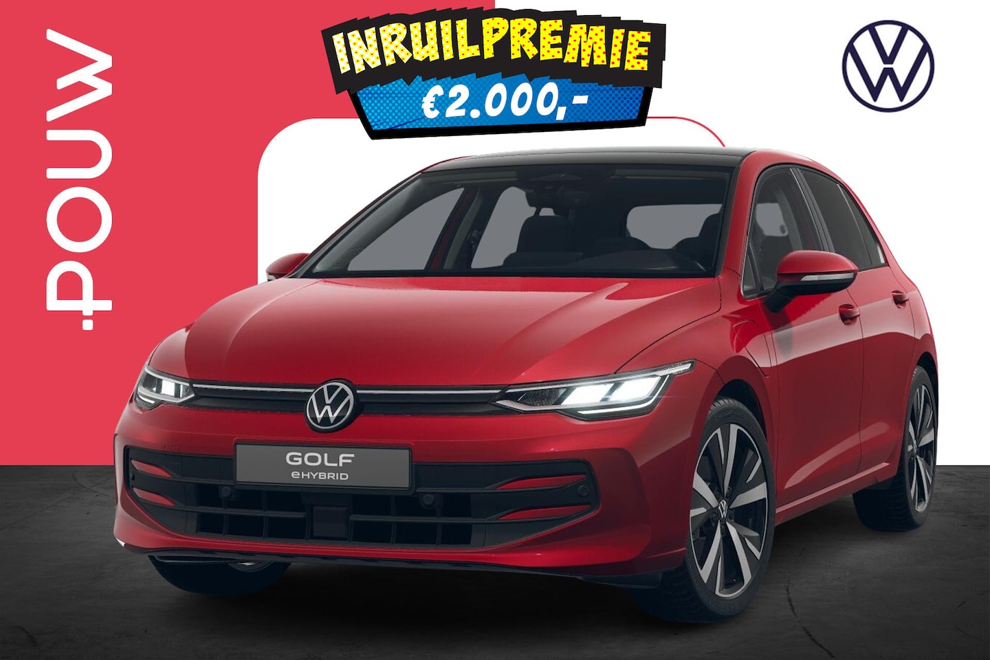 Volkswagen Golf - 1.5 eHybrid 204pk Life Edition | Panoramadak | 18" Velgen - AutoWereld.nl