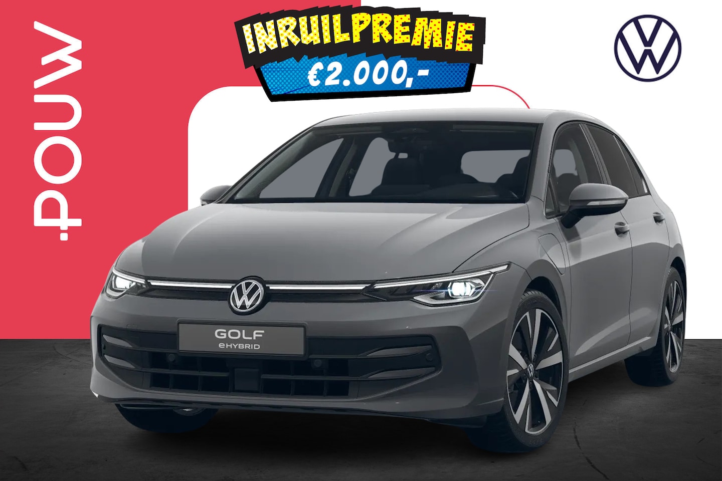 Volkswagen Golf - 1.5 eHybrid 204pk Life Edition | Matrix LED Koplampen | 18'' Velgen - AutoWereld.nl