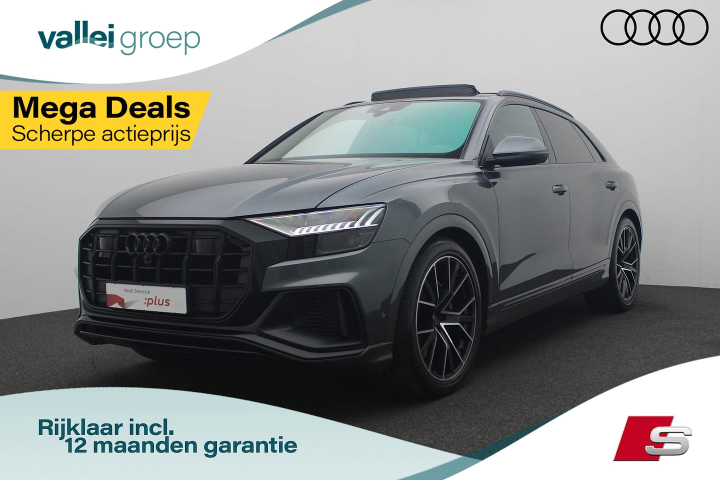 Audi SQ8 - 4.0 TFSI 507 pk tiptronic quattro | Vierwielbesturing | Pano | Soft-Close | HD Matrix | B& - AutoWereld.nl