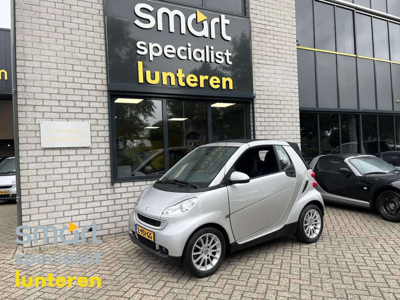 Smart Fortwo cabrio - 1.0 mhd Passion 1.0 mhd Passion, leer, stoelverwarming Smart Fortwo cabrio mhd - AutoWereld.nl