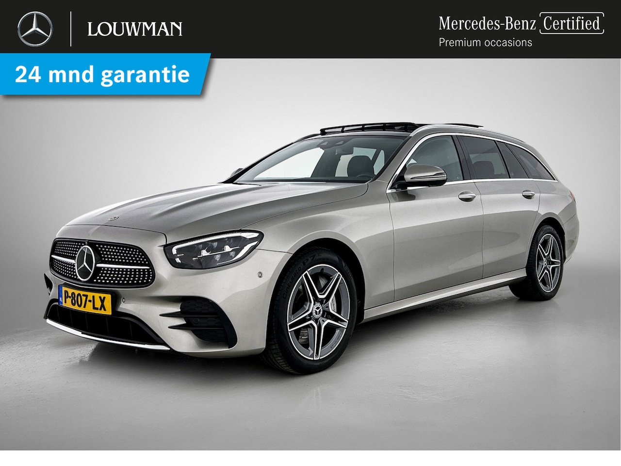 Mercedes-Benz E-klasse Estate - 300 e AMG-line | Panorama schuif/kanteldak | Trekhaak af fabriek wegklapbaar | Lederen bek - AutoWereld.nl