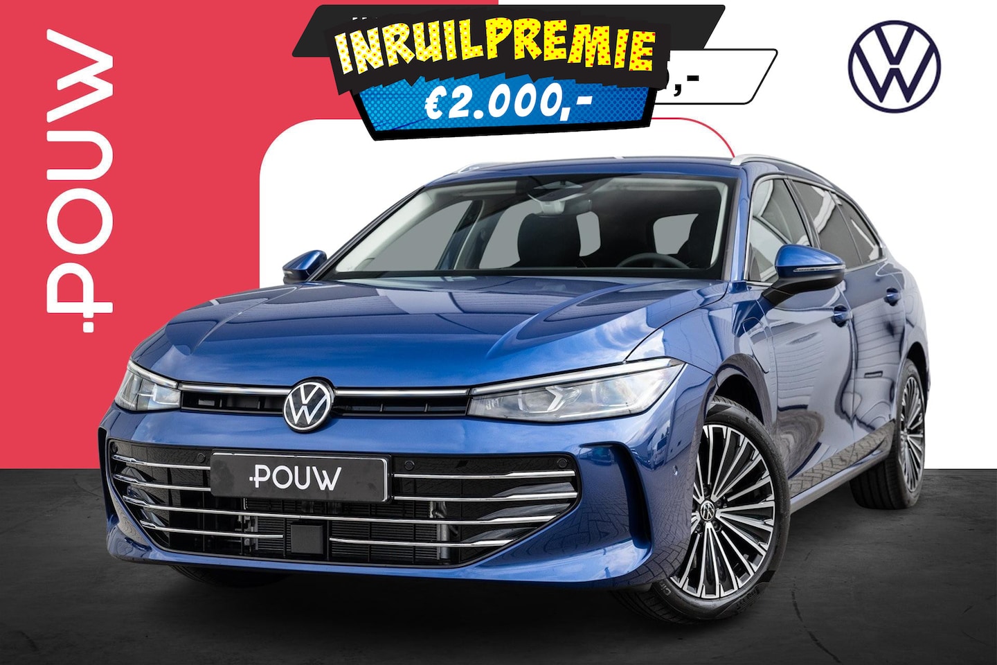 Volkswagen Passat Variant - 1.5 eHybrid 204pk Elegance Business | 18" Velgen | Trekhaak Pakket - AutoWereld.nl