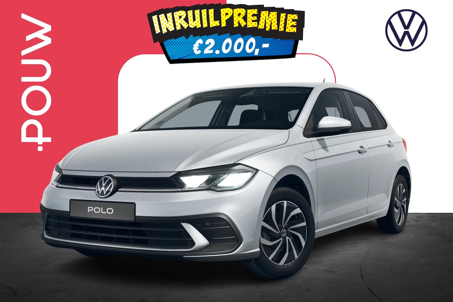 Volkswagen Polo - 1.0 TSI 95pk Life Edition | LMV 15'' | Cruise Control Adaptief - AutoWereld.nl
