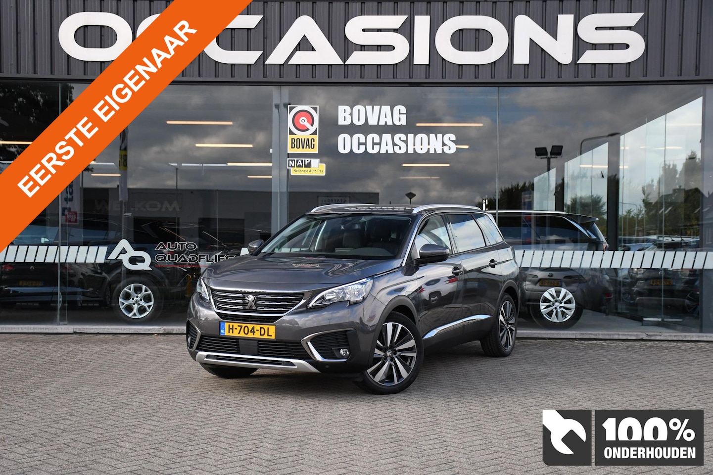 Peugeot 5008 - 1.2 Blue Lease Premium 1 EIGENAAR/ TREKHAAK/ APPLE - AutoWereld.nl