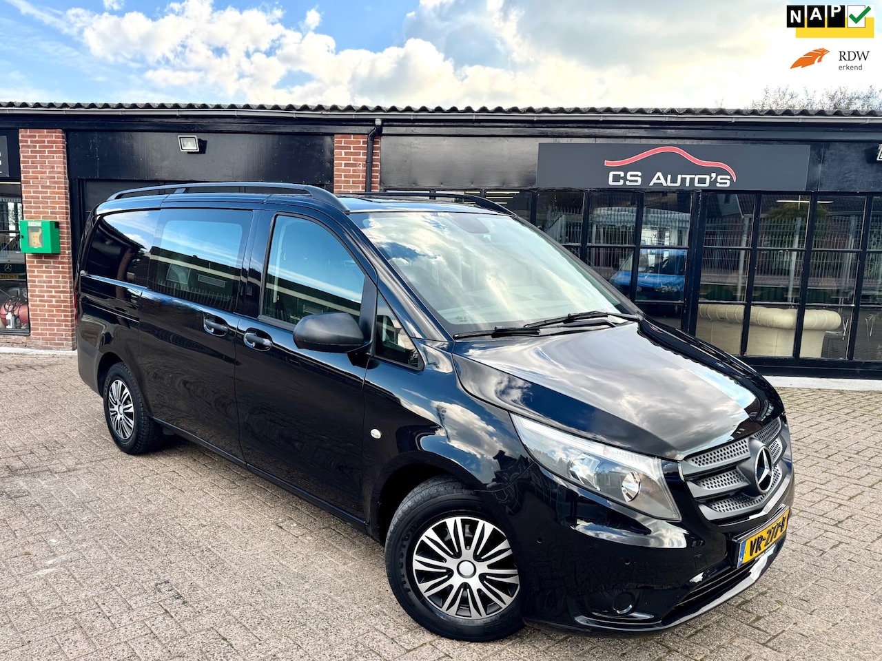 Mercedes-Benz Vito - 114 CDI|136pk|automaat|Lang| Dubbel cabine|airco|cruise.control - AutoWereld.nl