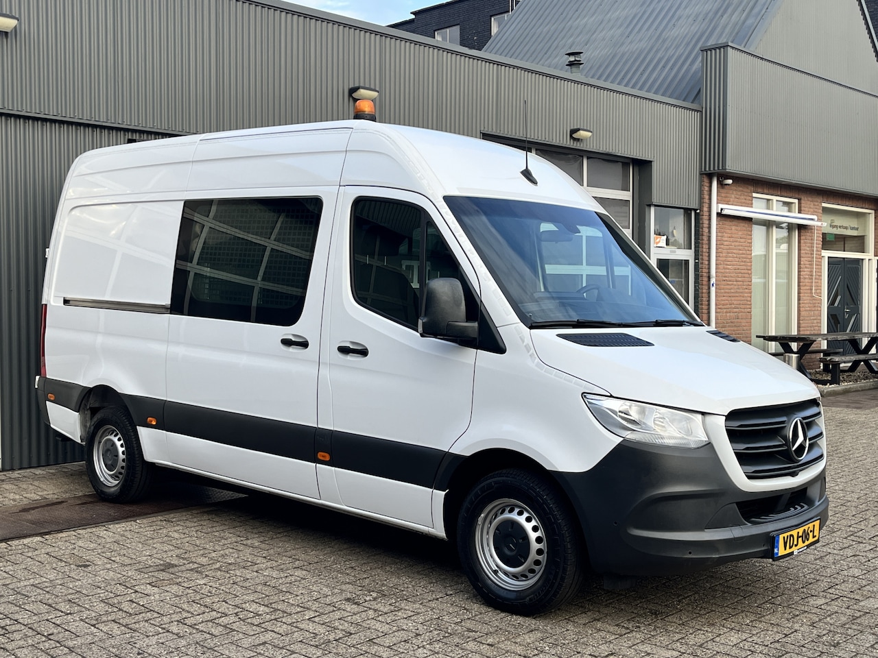 Mercedes-Benz Sprinter - 316 2.2 CDI L2H2 Servicewagen Kastinrichting Airco Cruise controle Trekhaak 2800kg Trekgew - AutoWereld.nl
