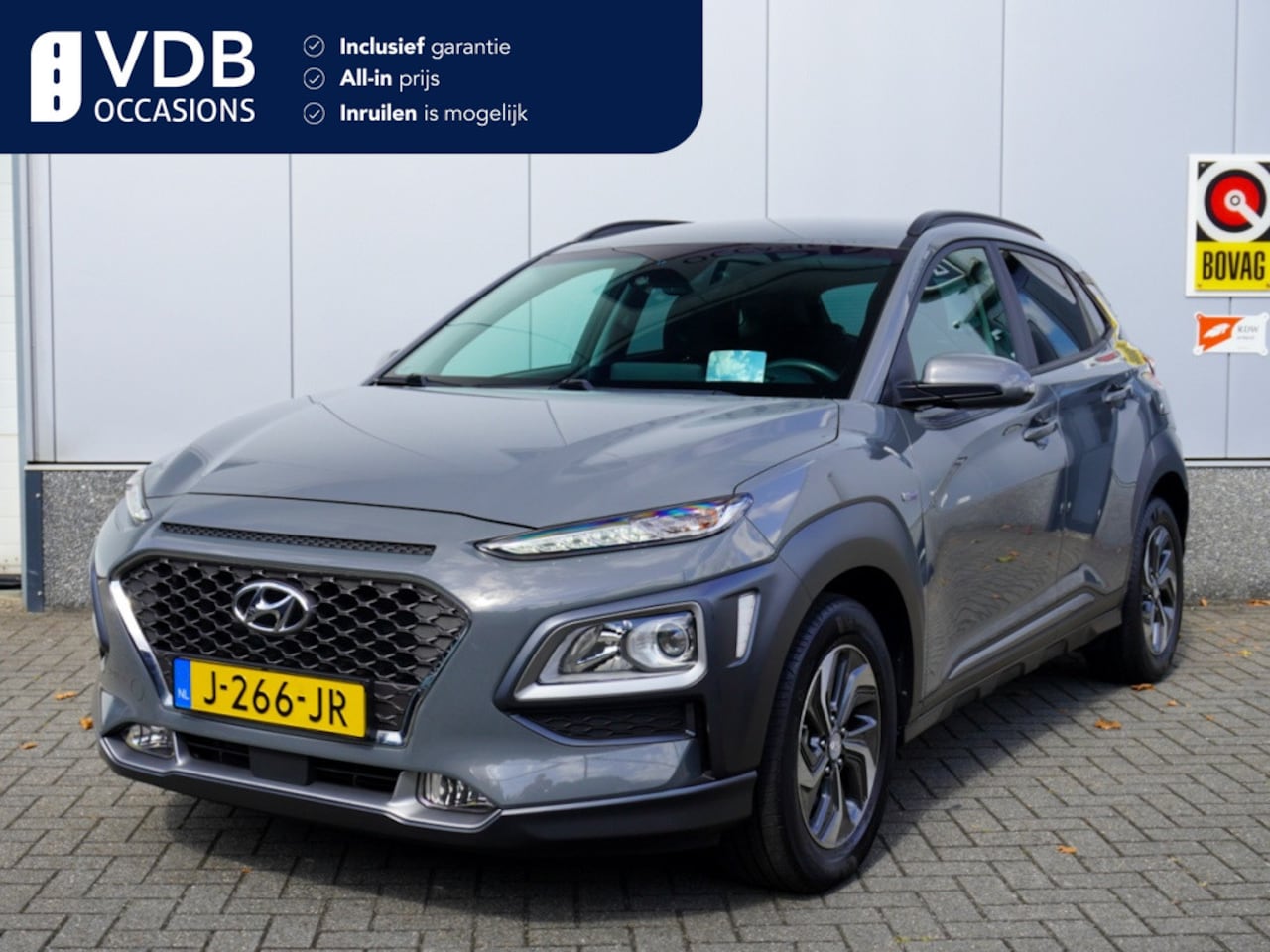 Hyundai Kona - 1.6 GDI HEV Fashion Head Up | Navigatie | CarPlay | Keyless | NA - AutoWereld.nl
