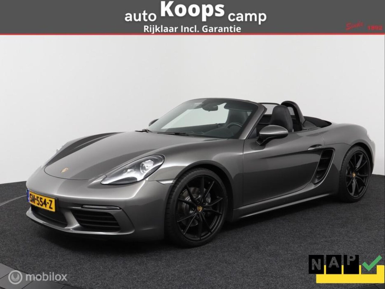 Porsche 718 Boxster - 2.0 Turbo 300 Pk PDK | NL Auto | Sportuitlaat | 20LMV | DEALER-STAAT - AutoWereld.nl