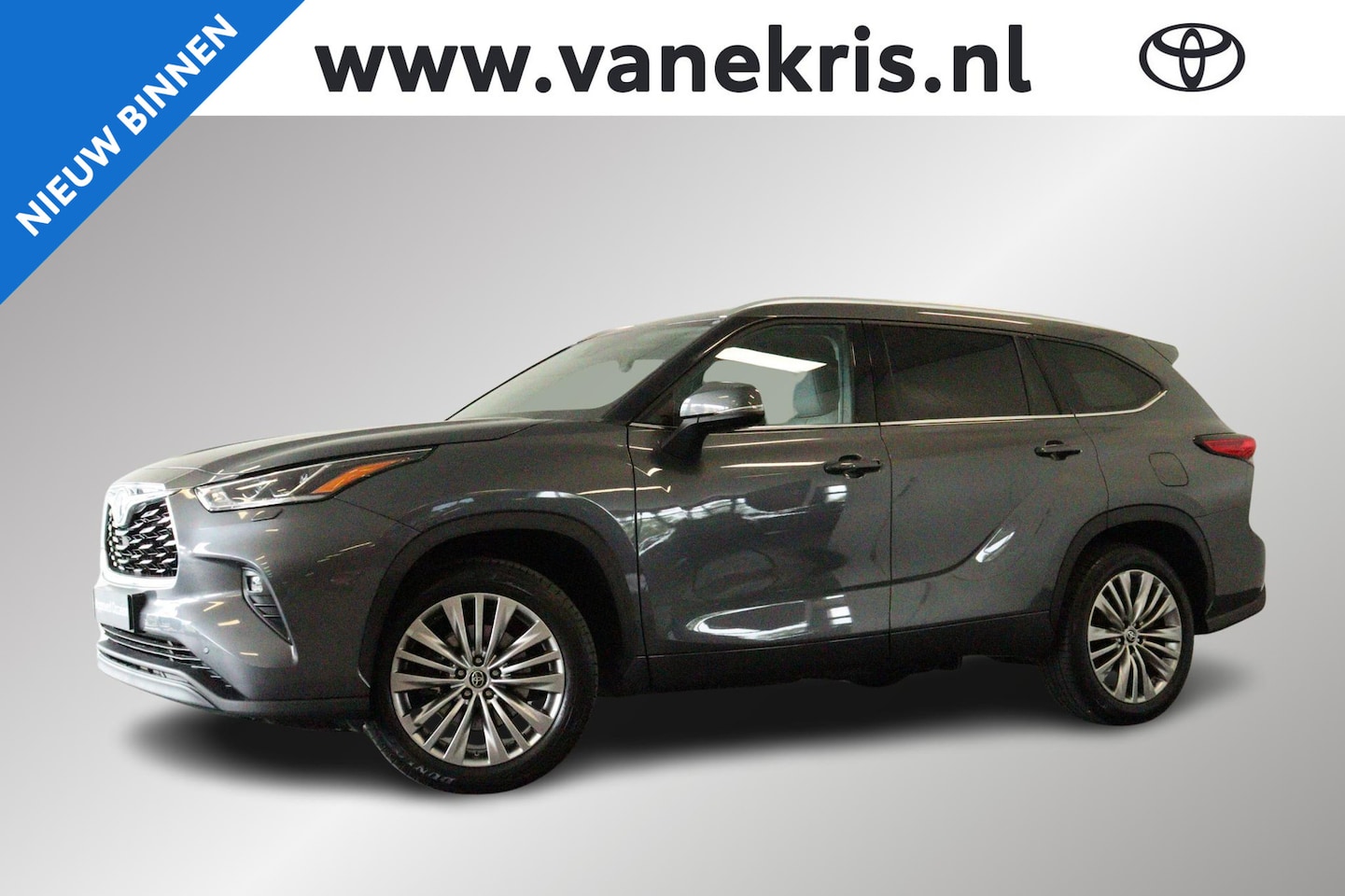 Toyota Highlander - 2.5 AWD Hybrid Executive 2.5 AWD Hybrid Executive, Blind Spot - AutoWereld.nl