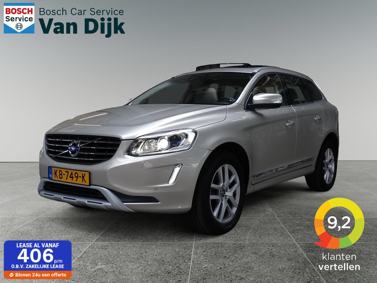 Volvo XC60 - 2.0 T5 FWD Nordic+ Panoramadak / Camera / Leder - AutoWereld.nl