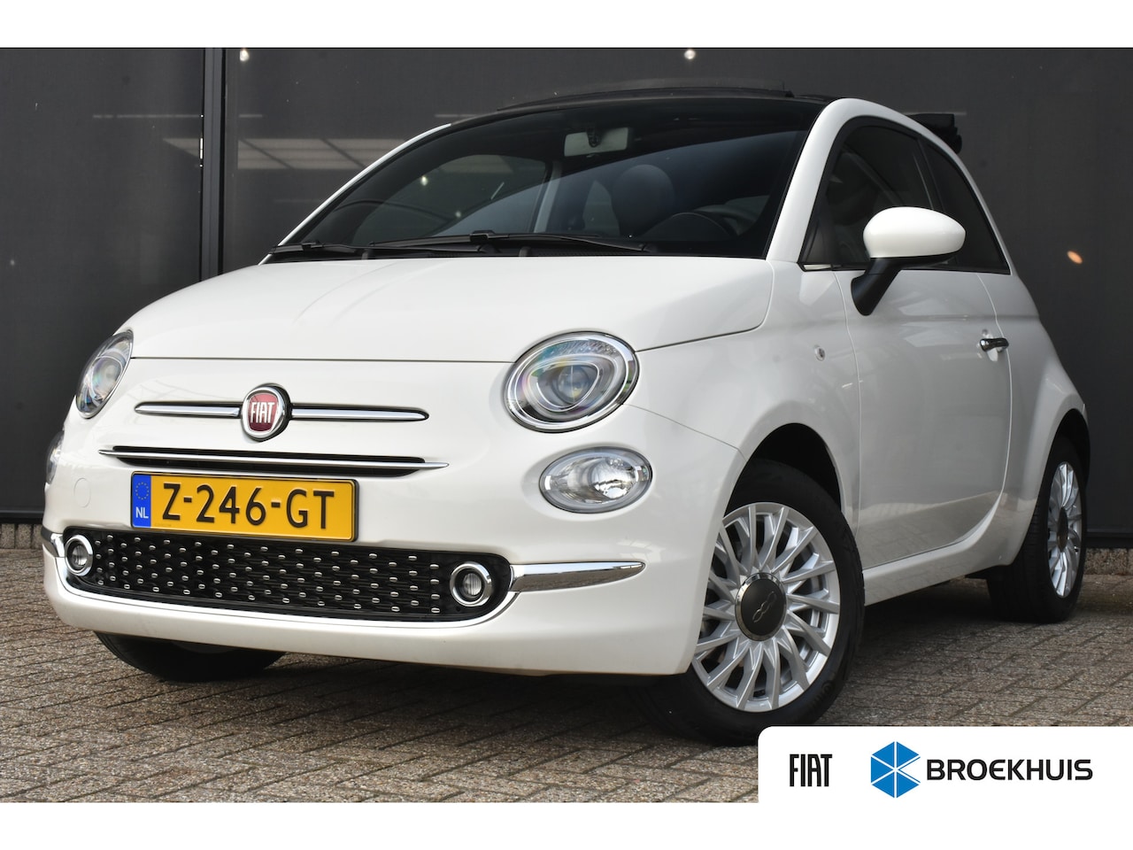 Fiat 500 C - 1.0 Hybrid Dolcevita Finale | Navigatie by App | Parkeersensoren | Cruise Control | Airco - AutoWereld.nl