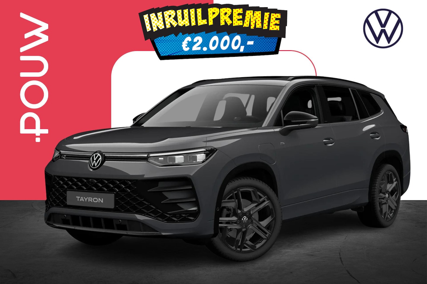 Volkswagen Tayron - 1.5 eHybrid 204pk R-Line Edition | Black Style | 20" Velgen - AutoWereld.nl