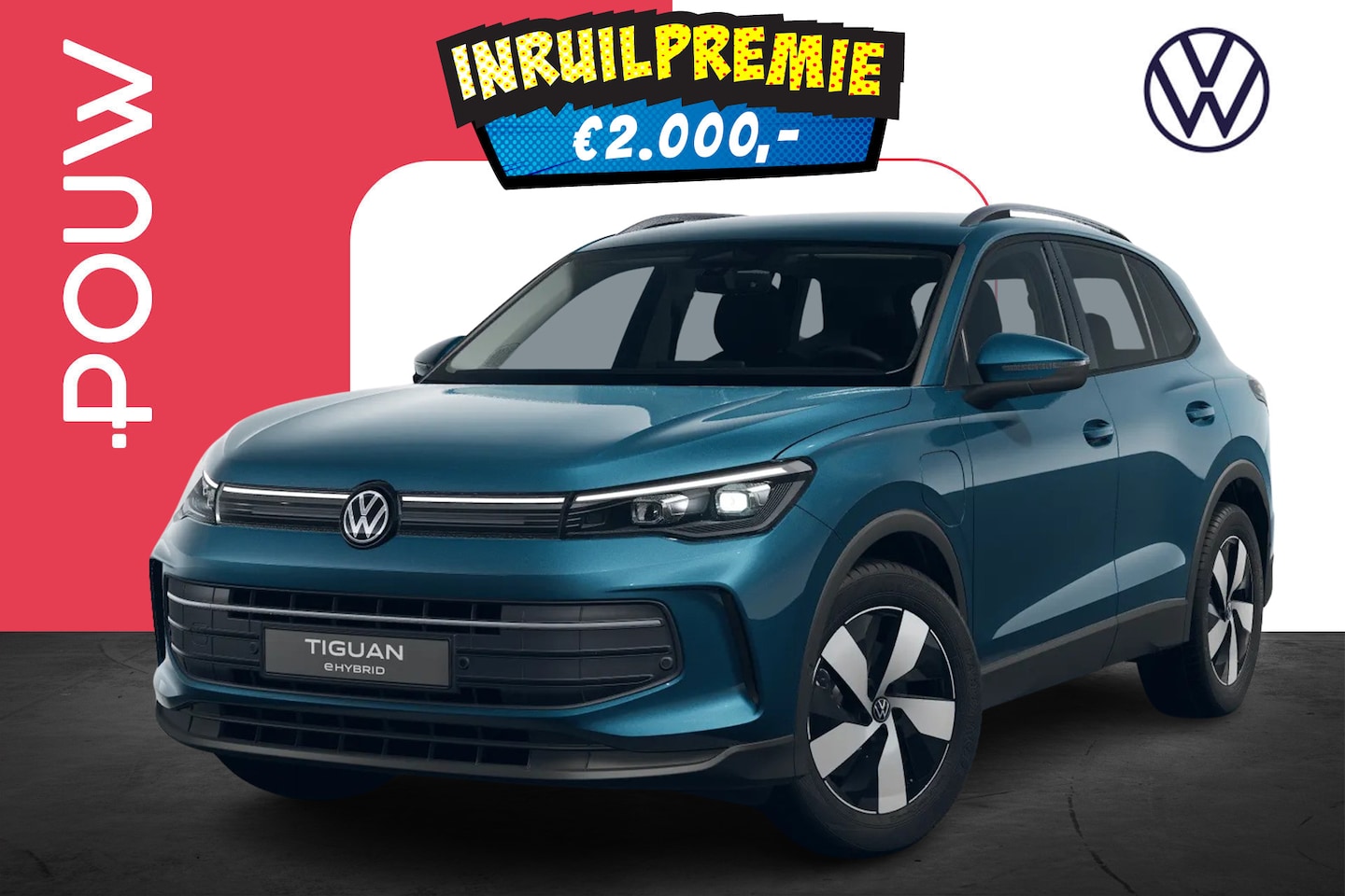 Volkswagen Tiguan - 1.5 eHybrid 204pk DSG Life Edition | Trekhaak Pakket | Comfort Pakket - AutoWereld.nl