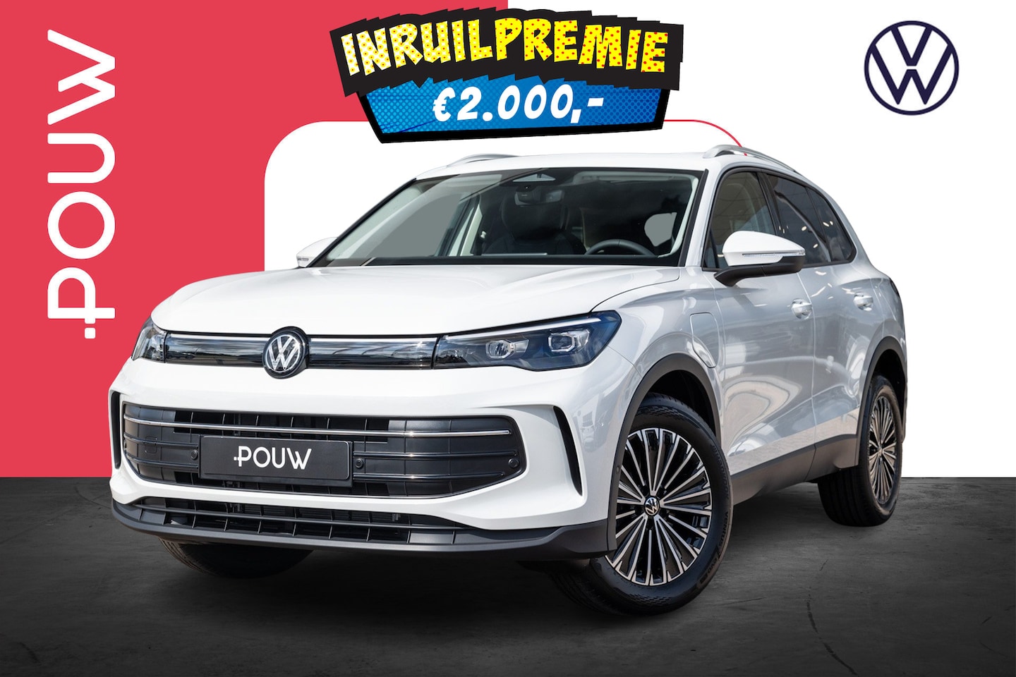 Volkswagen Tiguan - 1.5 eHybrid 204pk Life Edition | Panoramadak | Comfort Pakket - AutoWereld.nl