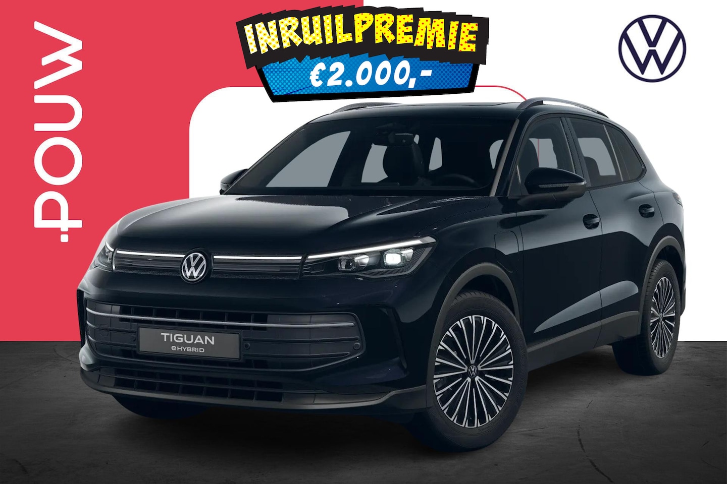 Volkswagen Tiguan - 1.5 eHybrid 204pk DSG Life Edition | Panoramadak | Comfort Pakket - AutoWereld.nl