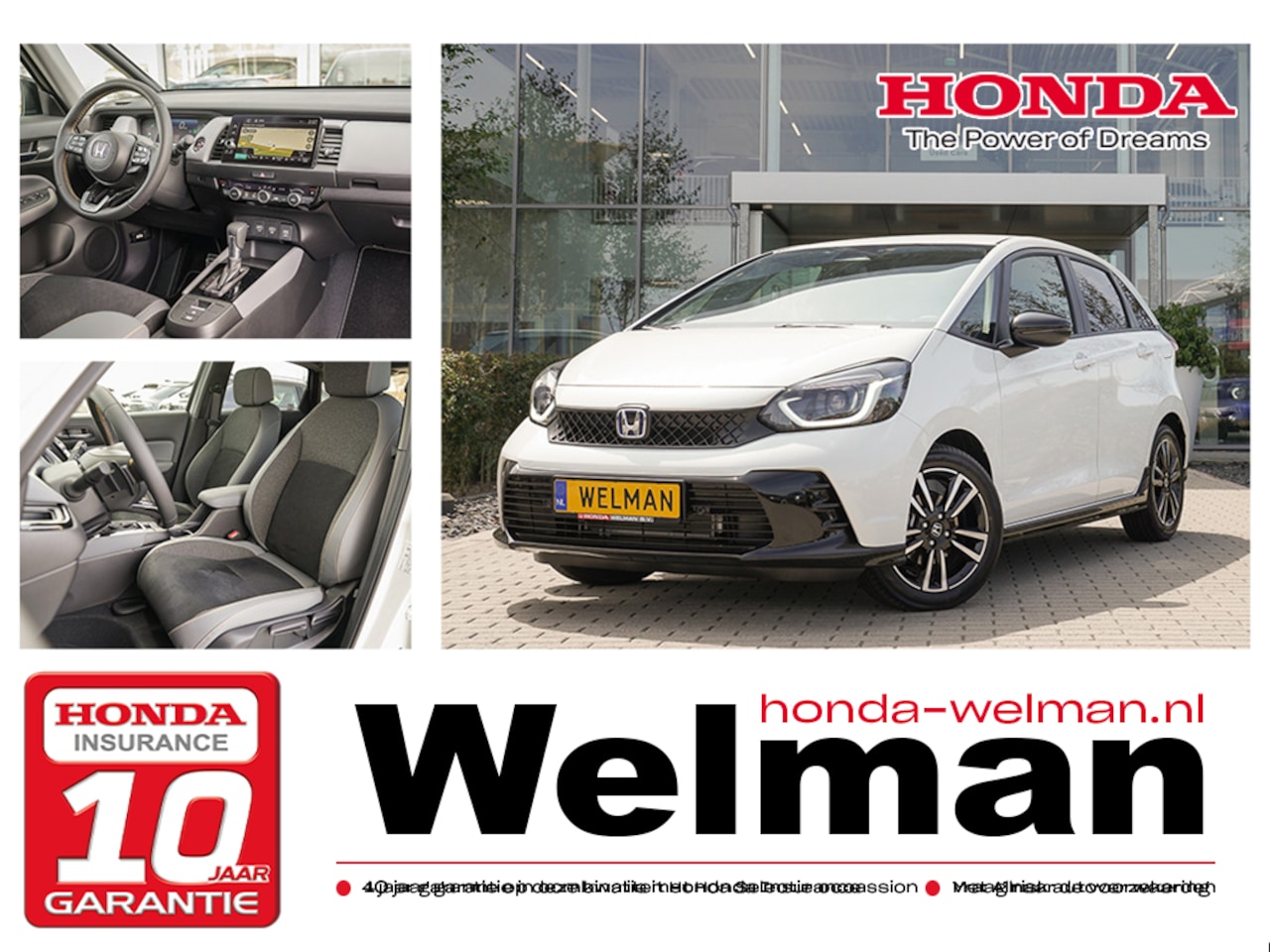 Honda Jazz - 1.5i e:HEV ADVANCE SPORT - NIEUW - 122 PK - FULL HYBRID - AUTOMAAT - AutoWereld.nl