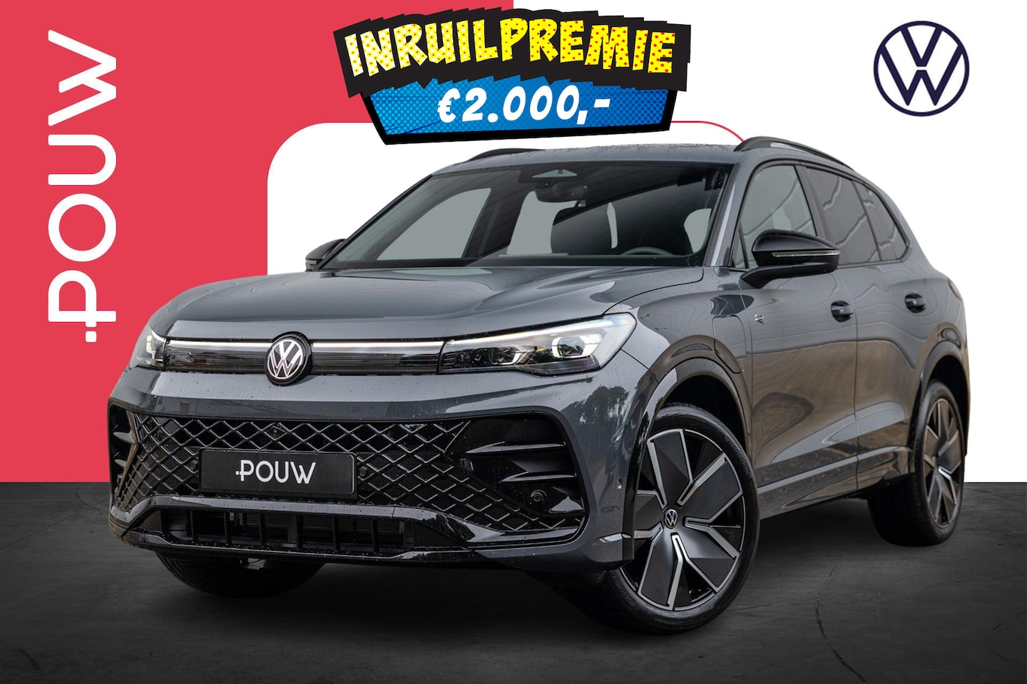 Volkswagen Tiguan - 1.5 eHybrid 204pk R-Line Edition | Trekhaak Pakket | 20" Velgen - AutoWereld.nl