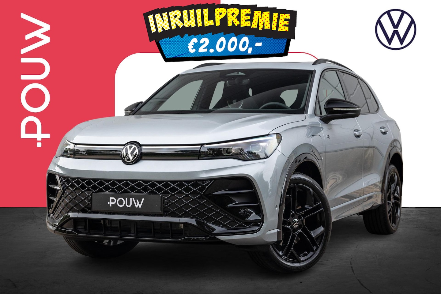 Volkswagen Tiguan - 1.5 eHybrid 272pk R-Line Edition | Panoramadak | 20" Velgen - AutoWereld.nl