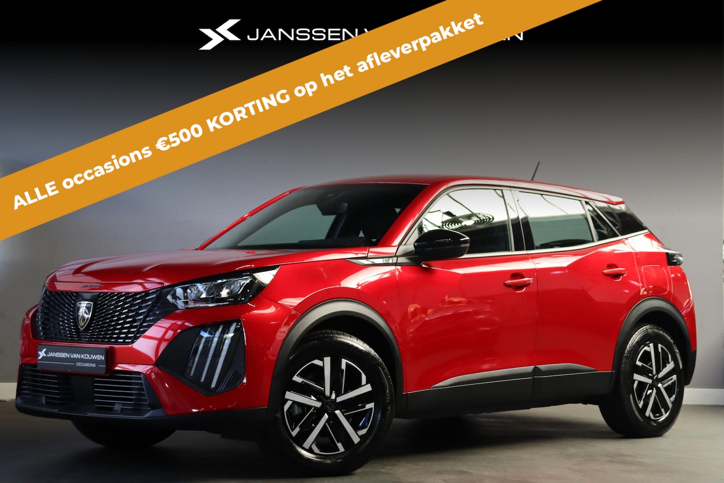 Peugeot e-2008 - EV Active 54 kWh SOH 95% Stoelverwarming Apple Carplay Keyless - AutoWereld.nl